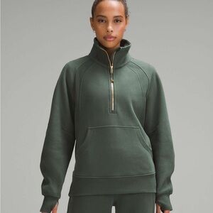 Lululemon Oversized Scuba Funnel Neck 1/2 Zip Long